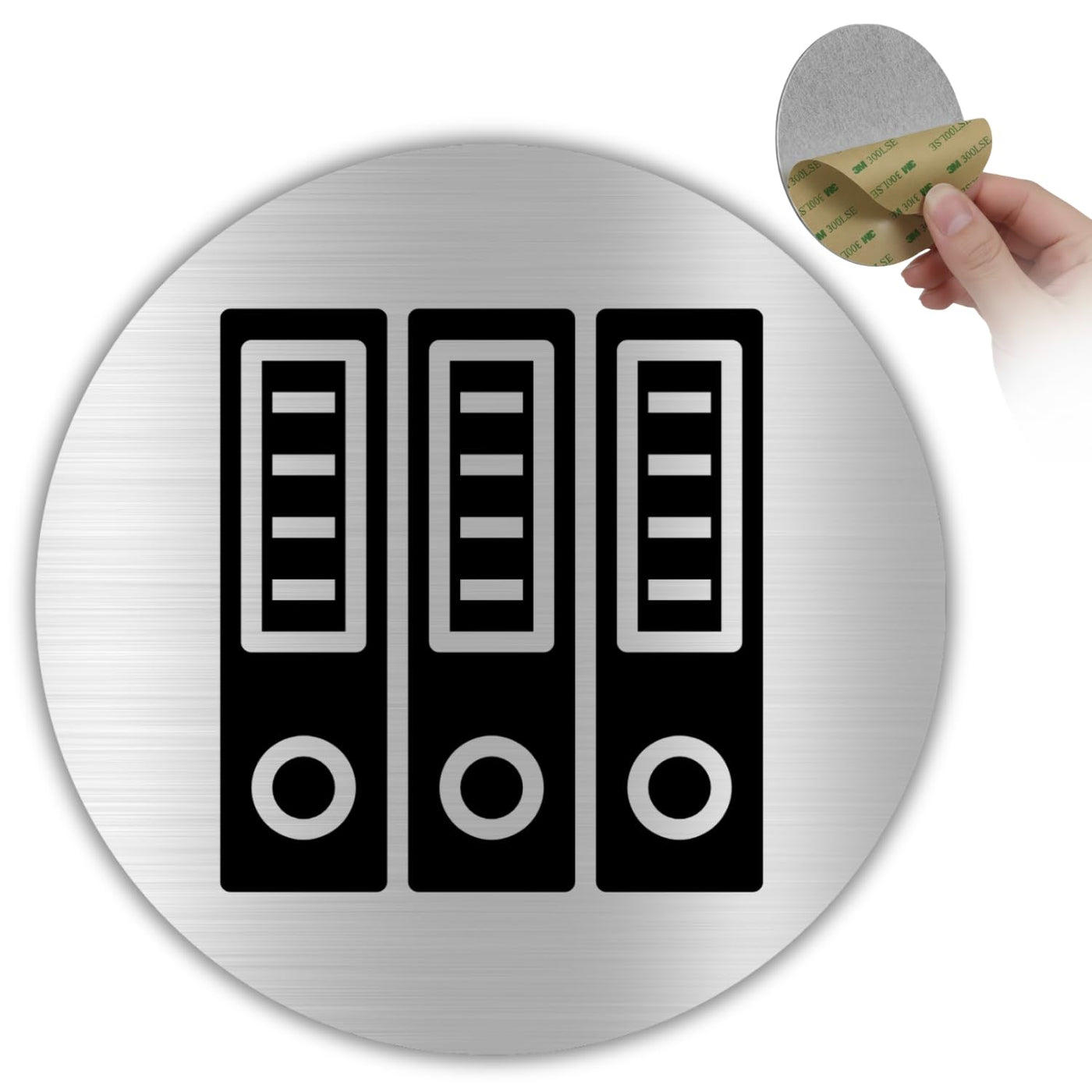 LEIASA | Panneau Archives - Ø 100 mm - Aluminium - Dossiers et Classem