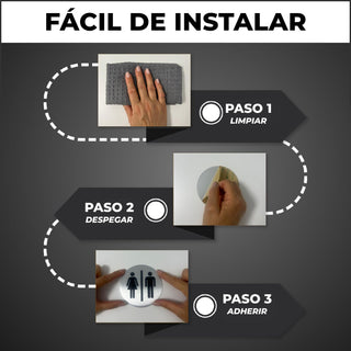 LEIASA | Panneau Déjections Canines Interdites - Ø 100 mm - Aluminium 