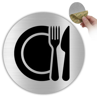 LEIASA | Panneau Salle à Manger - Ø 100 mm - Aluminium - Coin Repas Co