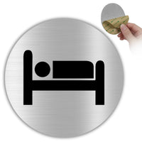 LEIASA | Panneau Chambre à Coucher - Ø 10 cm - Aluminium - Épaisseur 0,8 mm - Résistant aux intempéries - Impression UV