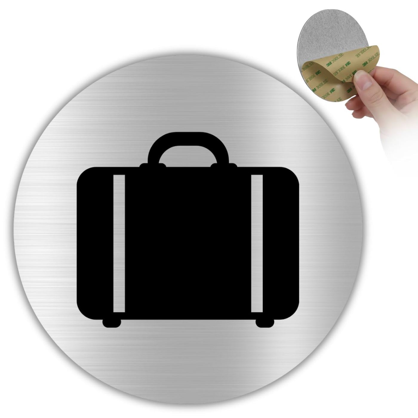 LEIASA | Panneau Bagagerie - Ø 100 mm - Aluminium - Consigne des Valis