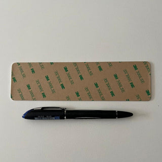 LEIASA | Selbstklebendes Schild Eingang - 5x18 cm - Dicke 0,8 mm - Rec