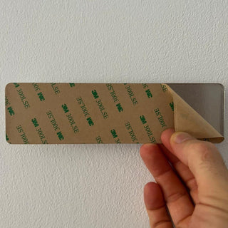 LEIASA | Selbstklebendes Schild WC für Behinderte - 5x18 cm - Dicke 0,