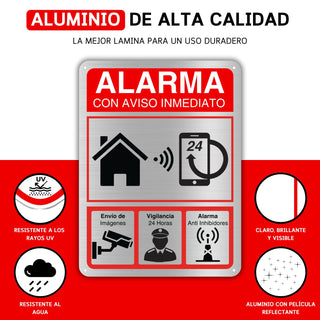 Cartel Videovigilancia: material premium resistente a rayos UV y agua