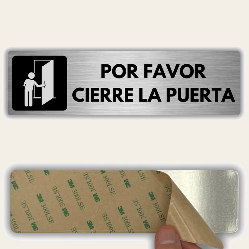 Señales Cerrar Puerta