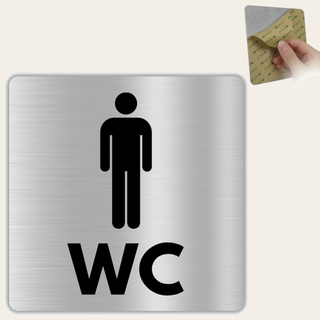 LEIASA | Richtungspfeil Schild - 12x12 cm - Dicke 0,8 mm - Aluminium -