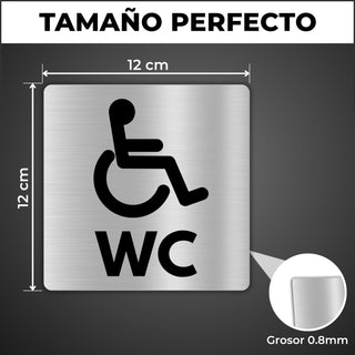 Baño Discapacitados: medidas y grosor del producto