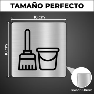 Cuarto de Limpieza: medidas y grosor del producto