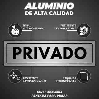 Privado: material premium resistente a rayos UV y agua