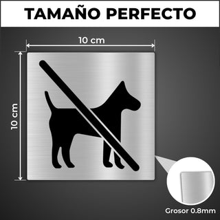 Señal Prohibido Perros: comparativa de calidad frente a otros productos