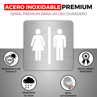 WC Mujer y Hombre: medidas y grosor del producto